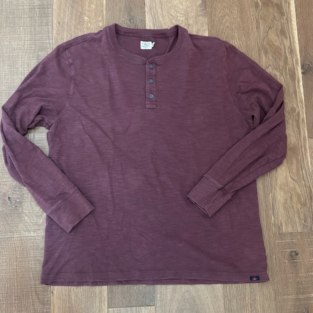Fatherty Is Cloud Long Sleeve Henley